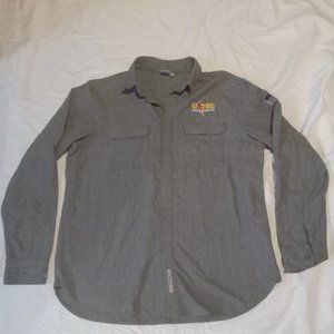 Mens FR button up shirt size xl made in the US